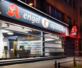 Aussenansicht der Engel Apotheke an der Hase