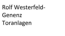 Rolf Westerfeld-Genenz Toranlagen