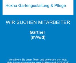 Gärtner (m/w/d)