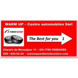 WARM UP Centre automobiles Emery P. logo