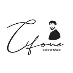 Cifone barber shop logo
