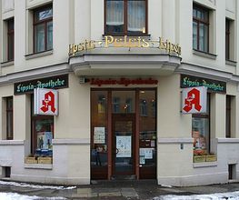 Aussenansicht der LIPSIA APOTHEKE