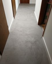 Microzement im Bodenbereich