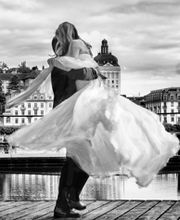 Brautpaar am Steg - Wolfgang Schmidberger | Hochzeitsfotograf Stuttgart