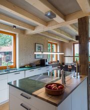 Küche mit Bora Kochfeldabzug