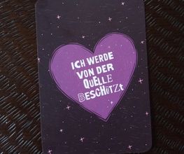 ich bin umgeben vom Licht der Quelle