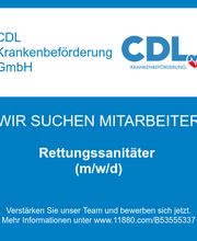 Rettungssanitäter (m/w/d)