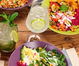 Enchilada Salate und Bowls