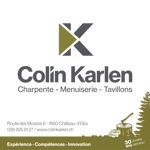 Colin Karlen charpente-menuiserie Sàrl