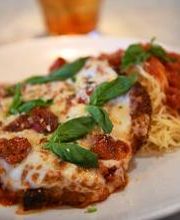 Delicious chicken parmesan