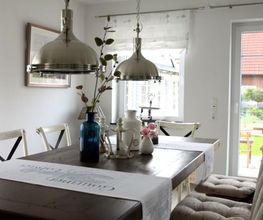 Esszimmer Ferienhaus Deichkörnchen Neßmersiel www.nord-sterne.de