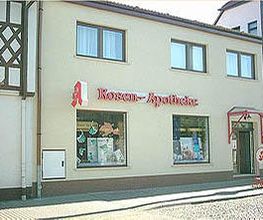 Aussenansicht der Rosen-Apotheke