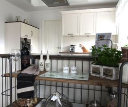 Küche im Ferienhaus Deichkörnchen Neßmersiel www.nord-sterne.de