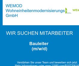 Bauleiter (m/w/d)