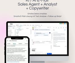 KI-gestützte E-Mail-Automation mit Analyse-, Text- und Follow-up-Funktion. Die Lösung unterstützt Vertriebsteams bei personalisierten E-Mails, Textvorschlägen und datenbasierter Kundenkommunikation.