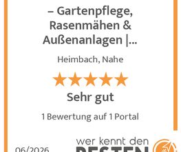 werkenntdenBESTEN.de Qualitätssiegel