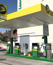 AGROLA Tankstelle in Heitenried - bei LANDI - überdacht mit zwei Tanksäulen - Diesel - bleifrei - Zahlterminal