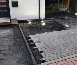 Pflasterarbeiten