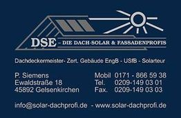 DSE- Die Dach-Solar & Fassadenprofis