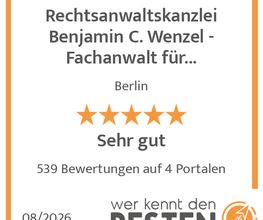 werkenntdenBESTEN.de Qualitätssiegel
