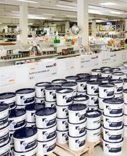 Standortbild Innenraum Lager MEGA eG Hamburg, Großhandel für Maler, Bodenleger und Stuckateure