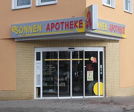Aussenansicht der Sonnen-Apotheke