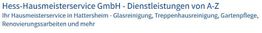 Hess-Hausmeisterservice GmbH - Dienstleistungen von A-Z