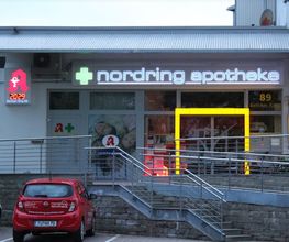 Aussenansicht der Nordring-Apotheke
