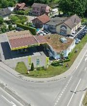 AGROLA Tankstelle in Müllheim - Drohnenaufnahme von oben