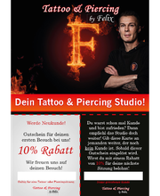 Tattoo & Piercing by Felix Bild 9