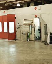 Exterior of Spray Paint Booth