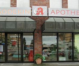 Aussenansicht der Godekin-Apotheke