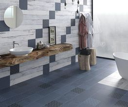 Badezimmer und Duschen Steintein