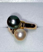 Bague perle de Tahiti et perle de culture
Réparation RV Création