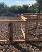 Fenced dog park at Whisper Valley