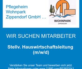 Stellv. Hauswirtschaftsleitung (m/w/d)