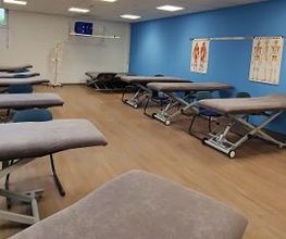 Ausbildungsraum für Physiotherapie. 
