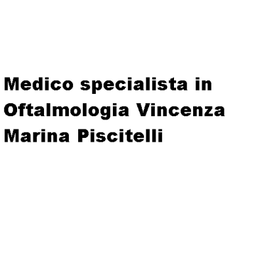 Medico Specialista in Oftalmologia Vincenza  Marina Piscitelli logo
