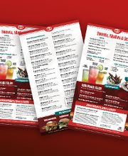restaurant menu design and print