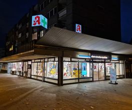 Aussenansicht der Albert-Schweitzer-Apotheke