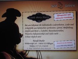 Little-Dirty-Harry Western,- und Indianer Geschäft