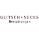 Offizielles Firmenlogo von Glitsch Necke Bestattungen GmbH, einem familiengeführten Bestattungsunternehmen in sechster Generation in Bonn-Bad Godesberg. Das Logo repräsentiert über 140 Jahre Tradition, Vertrauen und würdevolle Bestattungskultur.