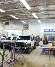 Wide Shot of Body Repair Area