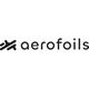Offizielles Markenlogo der Aerofoils GmbH, Hersteller von Premium-eFoils mit vollständig ummanteltem Jetantrieb und Luftfahrt-Ingenieurskunst.