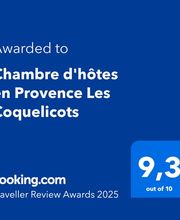 Chambre d'hôte en Provence Les Coquelicots image 2
