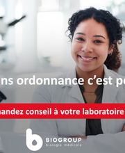 Biogroup Maine Anjou - Bilans sans ordonnance