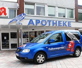 Aussenansicht der Falken-Apotheke