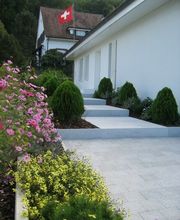 Marmorplatten Garten