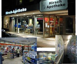 Aussenansicht der Hirsch-Apotheke