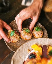 Crunchy tuna tartare